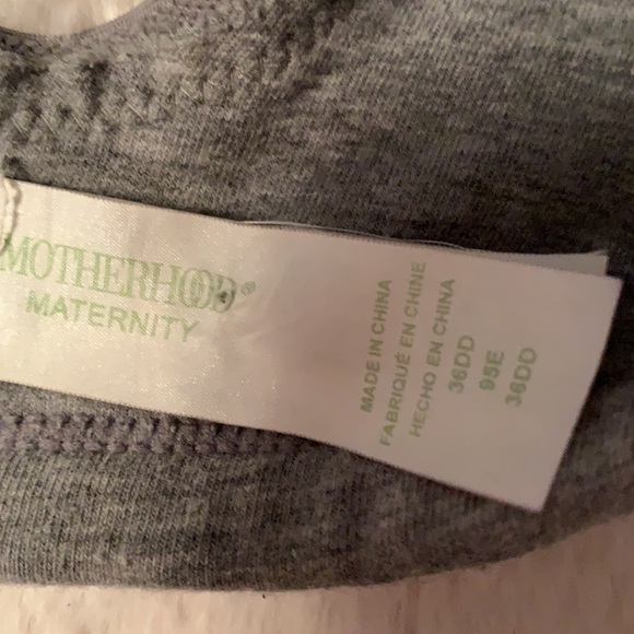 36DD Motherhood grey Nursing bra - Picture 2 of 5